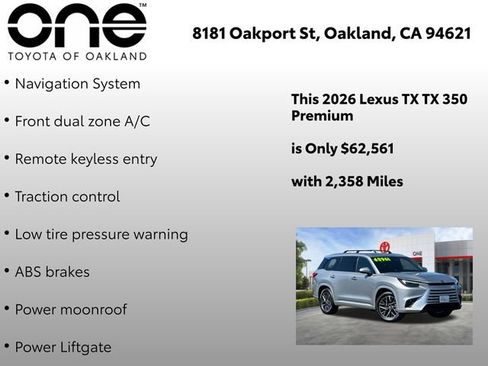 Used 2026 Lexus TX 350 AWD image 5