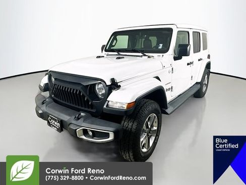 Used 2019 Jeep Wrangler Unlimited Sahara AWD/4WD image 4