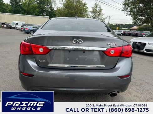 Used 2014 INFINITI Q50 AWD w/ Deluxe Touring Package image 6