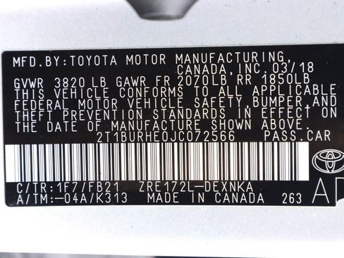 Used 2018 Toyota Corolla LE image 39