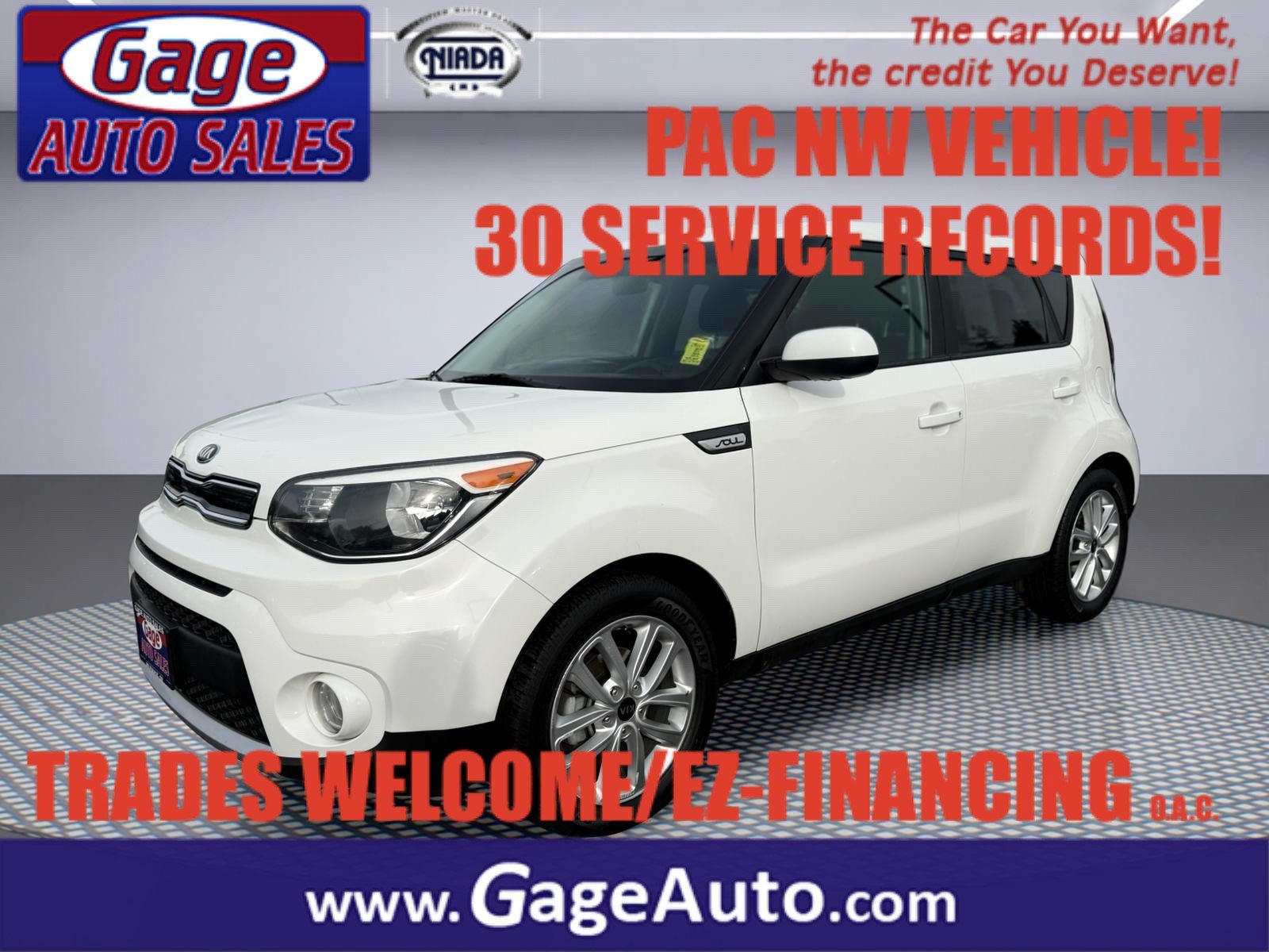 Used 2018 Kia Soul + FWD image 1