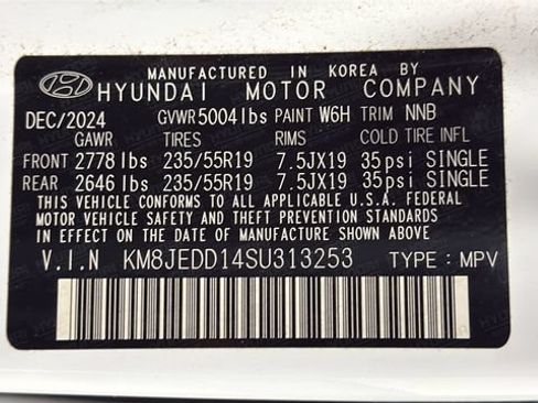 Used 2025 Hyundai Tucson Limited AWD/4WD image 28