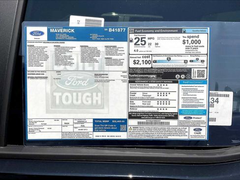 New 2025 Ford Maverick XLT w/ Equipment Group 302A image 19