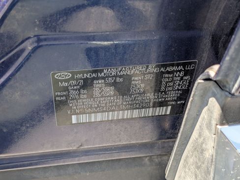 Used 2021 Hyundai Santa Fe Limited AWD/4WD image 34