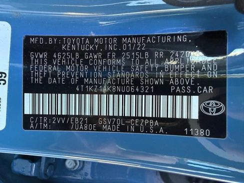 Used 2022 Toyota Camry TRD w/ TRD Package w/JBL Audio image 16