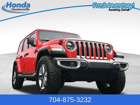 Used 2020 Jeep Wrangler Unlimited Sahara AWD/4WD image 36