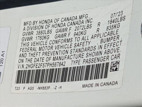 Used 2023 Honda Civic Sport image 15