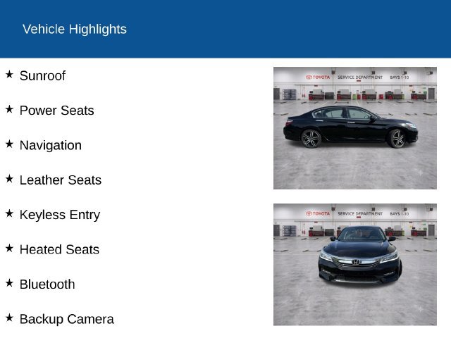 Used 2016 Honda Accord Touring image 2