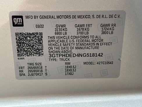 Used 2022 GMC Sierra 1500 SLT image 36