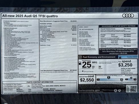 Used 2025 Audi Q5 Premium w/ Convenience Package image 21