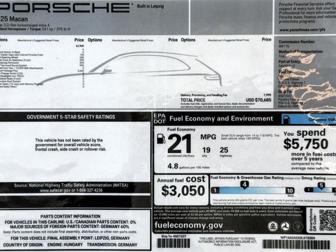 Used 2025 Porsche Macan image 2