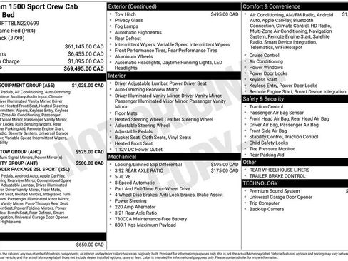 Used 2020 RAM 1500 Sport w/ Level 2 Equipment Group image 44