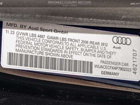 Used 2023 Audi R8 V10 performance image 8