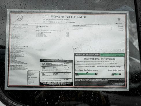 New 2026 Mercedes-Benz Sprinter 2500 image 23