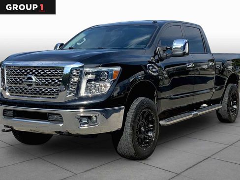 Used 2019 Nissan Titan SL w/ Chrome Package AWD/4WD image 1