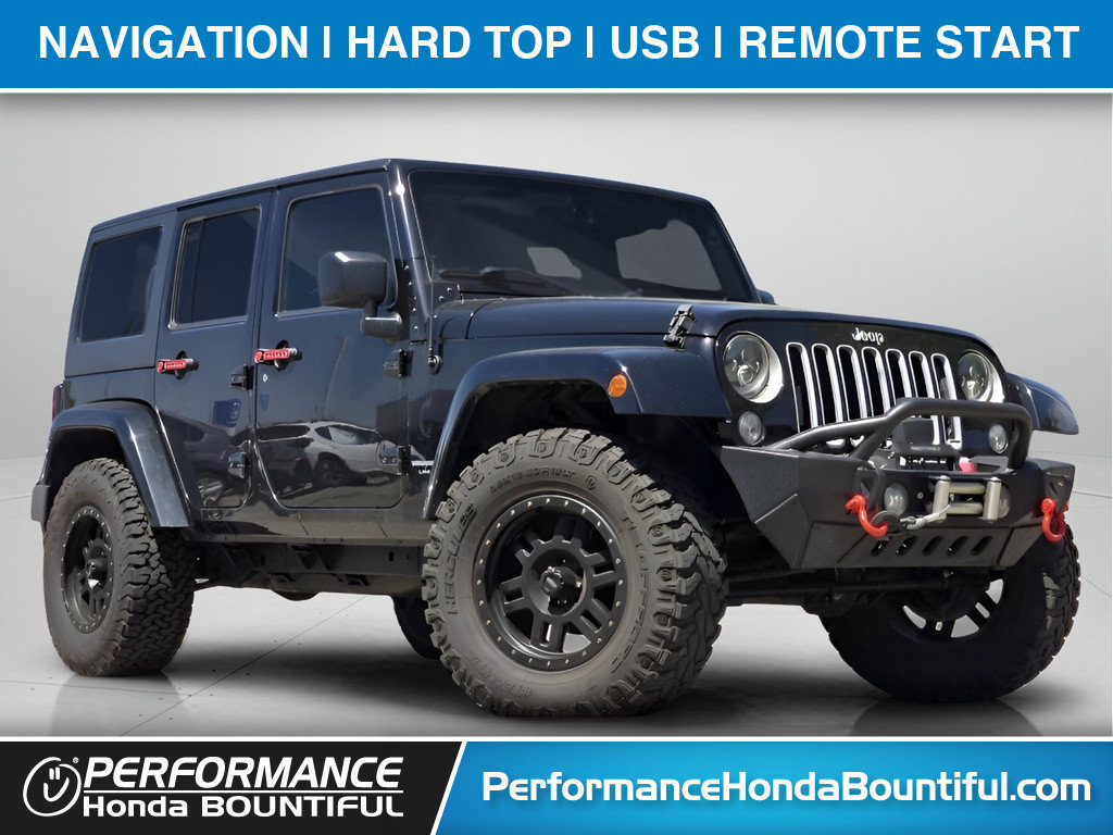 Used 2018 Jeep Wrangler Unlimited Sahara AWD/4WD image 1