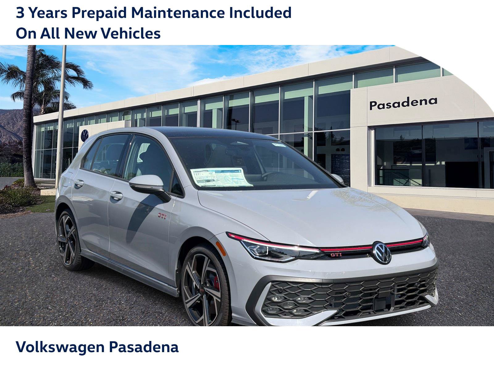 New 2026 Volkswagen GTI SE FWD image 1