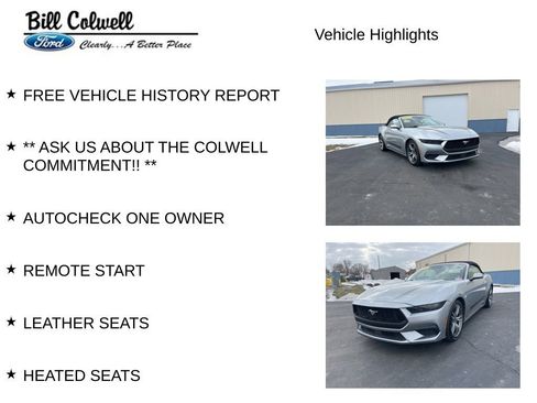 Used 2025 Ford Mustang Premium w/ Wheel & Stripe Package image 11