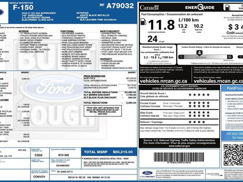 Used 2024 Ford F150 XLT w/ Equipment Group 303A High AWD/4WD image 10