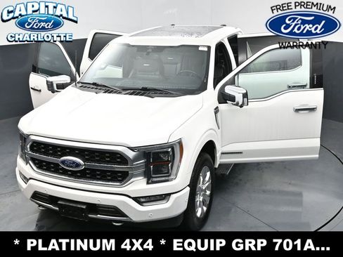 Used 2021 Ford F150 Platinum w/ Equipment Group 701A High AWD/4WD image 39