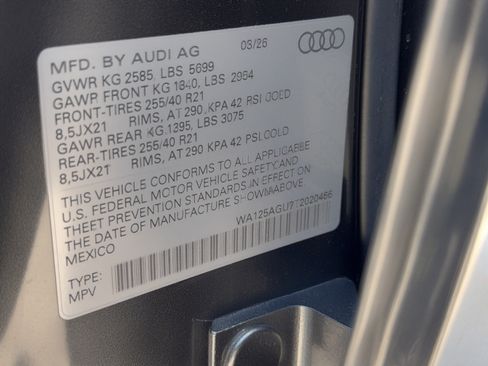 New 2026 Audi SQ5 Premium Plus AWD/4WD image 27