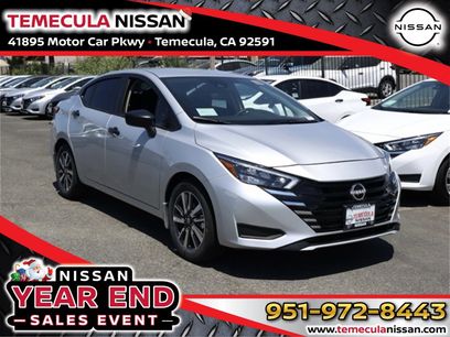 New 2025 Nissan Versa S w/ S Plus Package