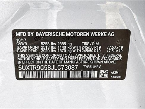 Used 2018 BMW X3 xDrive30i image 19