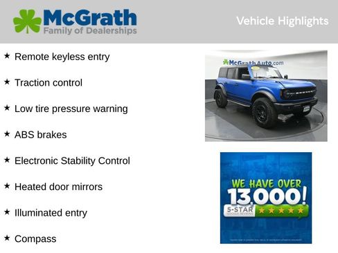 Used 2022 Ford Bronco Wildtrak AWD/4WD image 6
