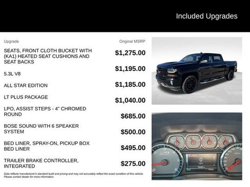 Used 2018 Chevrolet Silverado 1500 LT w/ All Star Edition image 5