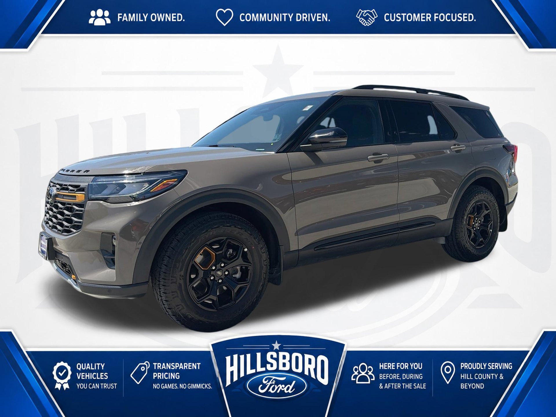 Certified 2026 Ford Explorer Tremor w/ Tremor Ultimate Package AWD/4WD image 1