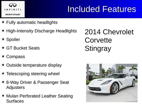 Used 2014 Chevrolet Corvette Stingray Coupe RWD image 3