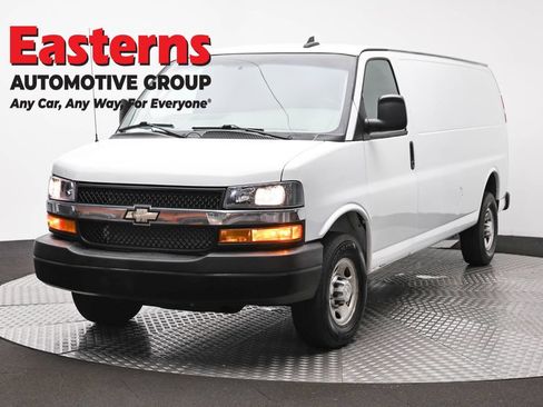 Used 2023 Chevrolet Express 2500 Extended w/ Driver Convenience Package RWD image 1