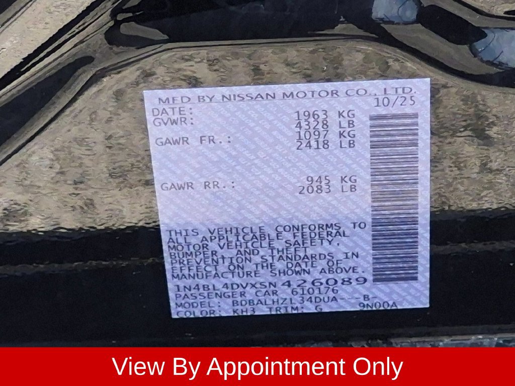 Used 2025 Nissan Altima 2.5 SV FWD image 35