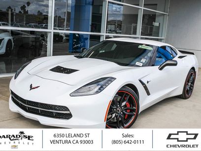 Used 2015 Chevrolet Corvette Stingray Coupe w/ Carbon Flash Badge Package