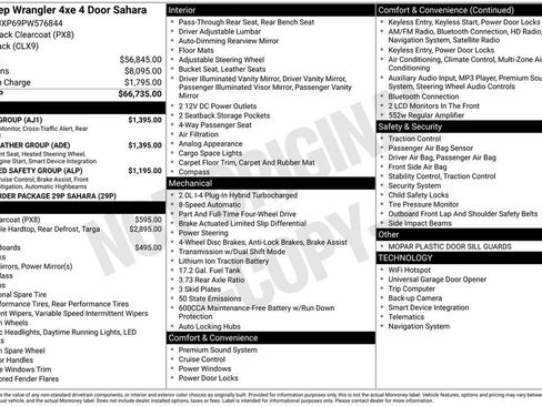 Used 2023 Jeep Wrangler Sahara 4xe w/ Cold Weather Group image 15