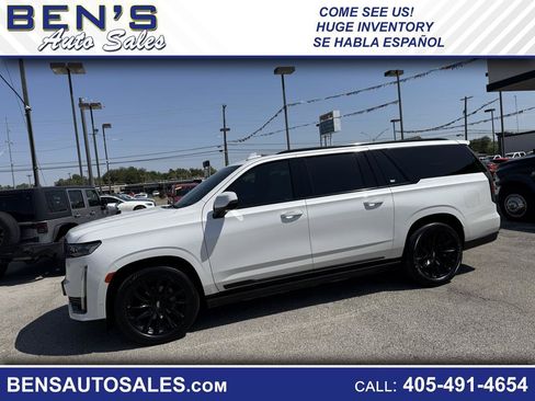 Used 2021 Cadillac Escalade ESV Sport w/ Driver Assist Tech Package AWD/4WD image 1