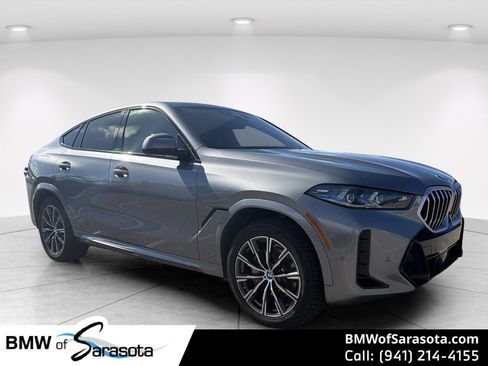 Certified 2025 BMW X6 xDrive40i w/ Climate Comfort Package AWD/4WD image 1