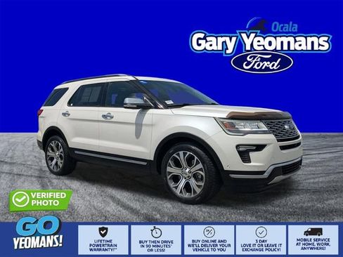 Certified 2018 Ford Explorer Platinum image 1