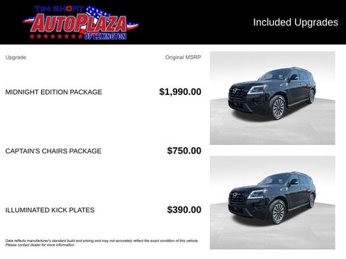 Used 2023 Nissan Armada SL w/ Midnight Edition Package RWD image 22