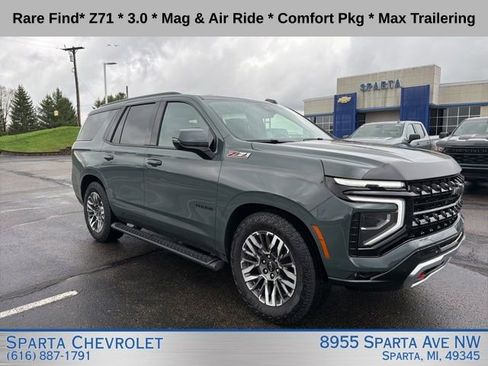 Used 2025 Chevrolet Tahoe Z71 w/ Z71 Off-Road Package AWD/4WD image 1