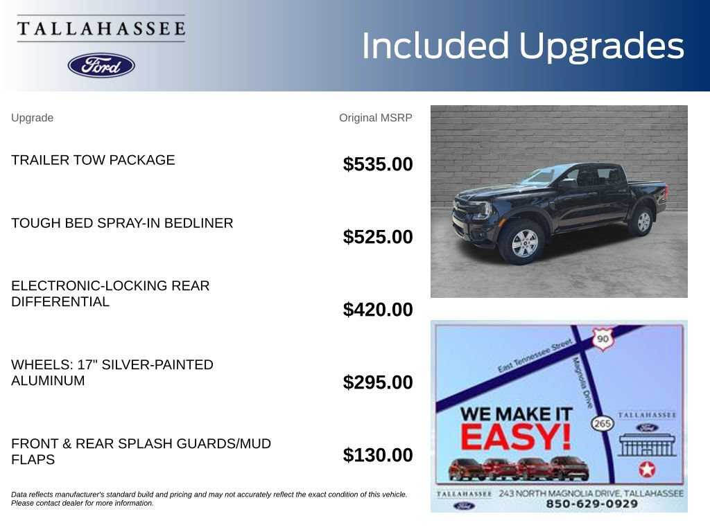 New 2026 Ford Ranger XL w/ Trailer Tow Package RWD image 3