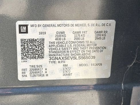 Used 2020 Chevrolet Equinox LS w/ LS Convenience Package image 40