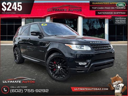 Used 2016 Land Rover Range Rover Sport Supercharged AWD/4WD image 1