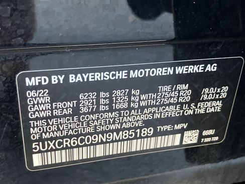 Used 2022 BMW X5 xDrive40i image 38