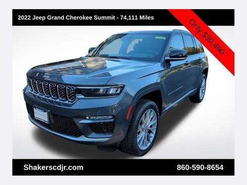 Used 2022 Jeep Grand Cherokee Summit w/ Adv Protech Group IV image 1