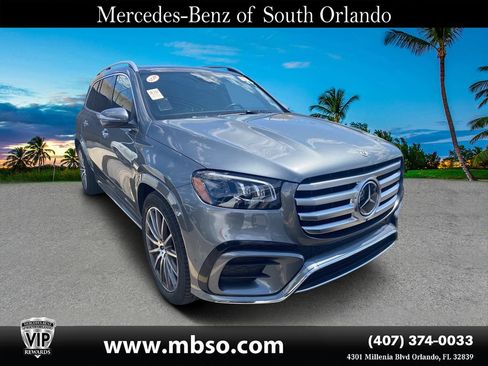 Certified 2025 Mercedes-Benz GLS 450 4MATIC w/ AMG Line Exterior image 1