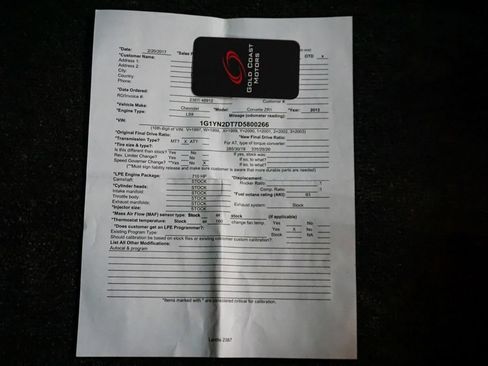 Used 2013 Chevrolet Corvette ZR1 w/ 3ZR Preferred Equipment Group RWD image 92