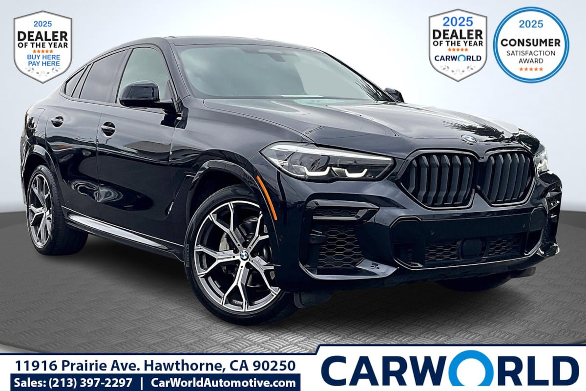 Used 2022 BMW X6 xDrive40i w/ M Sport Package AWD/4WD image 1