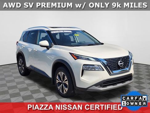 Certified 2023 Nissan Rogue SV w/ SV Premium B Package AWD/4WD image 1