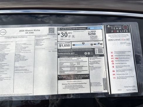 New 2026 Nissan Kicks SR w/ Cold Weather Package image 12